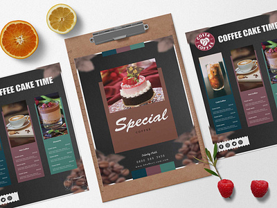 Special Coffee Cafe Menu Design