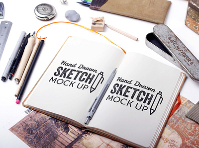 Free Drawing Sketchbook Mockup download mockup mockup mockup psd mockups psd