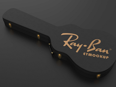 Free Acoustic Guitar Bag Logo Mockup download mockup mockup mockup psd mockups psd