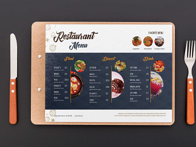 Elegant Menu Design Templates branding design illustration logo ui