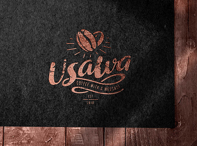 Free Copper Color Logo Mockup download mockup mockup mockups psd