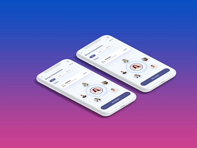 Free Minimalist Phone App PSD Mockup