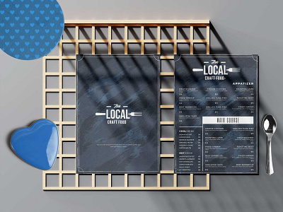 Local Food Menu Design Template