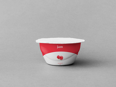 Free Mini Plastic Jam Jar Mockup