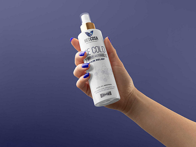 Free Pain Relief Spray Bottle Mockup