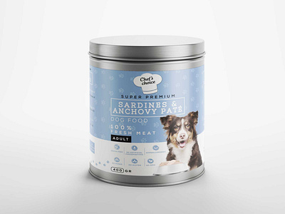 Download Free Dog Food Can Mockup By Anuj Kumar On Dribbble