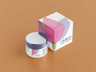 Lotus Cream Jar Packaging Mockup