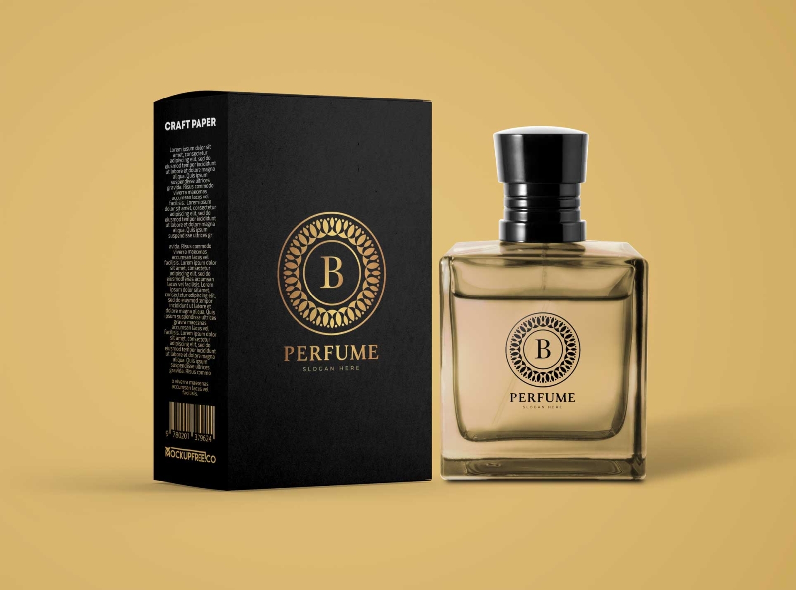 Black Label Perfume Bottle Packaging Mockup By Anuj Kumar On Dribbble