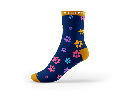 Athletic Socks Mockup