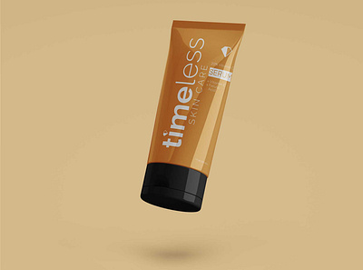 Cosmetic Tube Primer Label Mockup download mockup mockup mockups psd