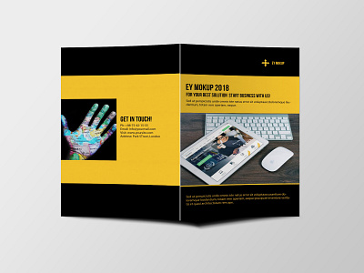 Premium Corporate Bi Fold Brochure Design Template design design design psd template download download 2018 download psd psd psd templates