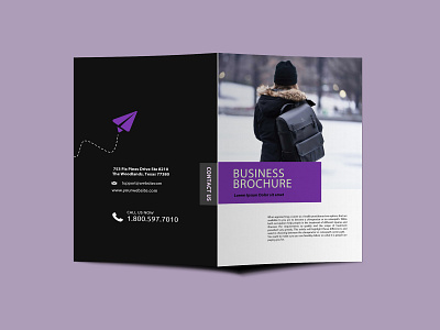 Tourist Agency Bi Fold Brochure Design Template design design design psd template download download 2018 download psd psd psd templates
