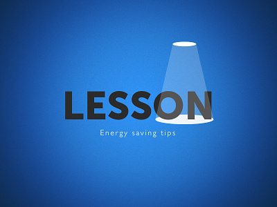 Lesson app brand branding design energy environment graphic identity logo mark spotlight tips