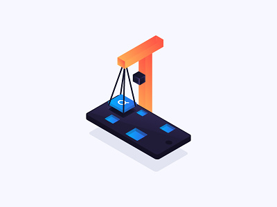 Mobile Search UX Part 2 - Deconstructing mobile search algolia blog content icons illustration isometric mobile search ux