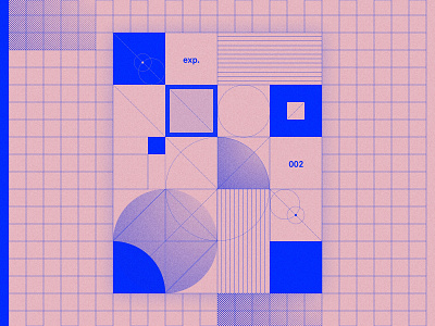 Graphic design - experiment 002 blueprint design geometry graphicdesign illustration poster vector web