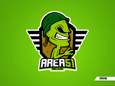 AREA 51 branding clash of clans design e sports esport esport logo gamer games gaming icon design illustration illustrator logo logo game logo gaming logodesign mascot logo mascotlogo photoshop vector