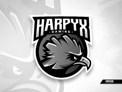 HARPYX GAMING artwork brand design eagle esport esports harpy icon illustration logo logo game logo gaming logo insporation mascot design mascot logo panama sport sport logo sports vector