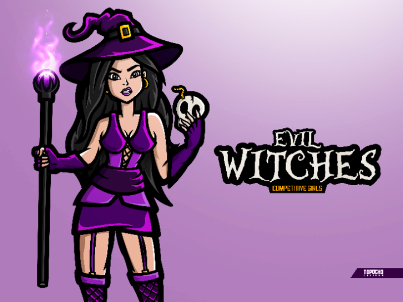 Evil Witches By Topocho Dg On Dribbble