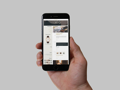 Download Free Hand Holding Iphone Horizontal Mockup By Anuj Kumar On Dribbble