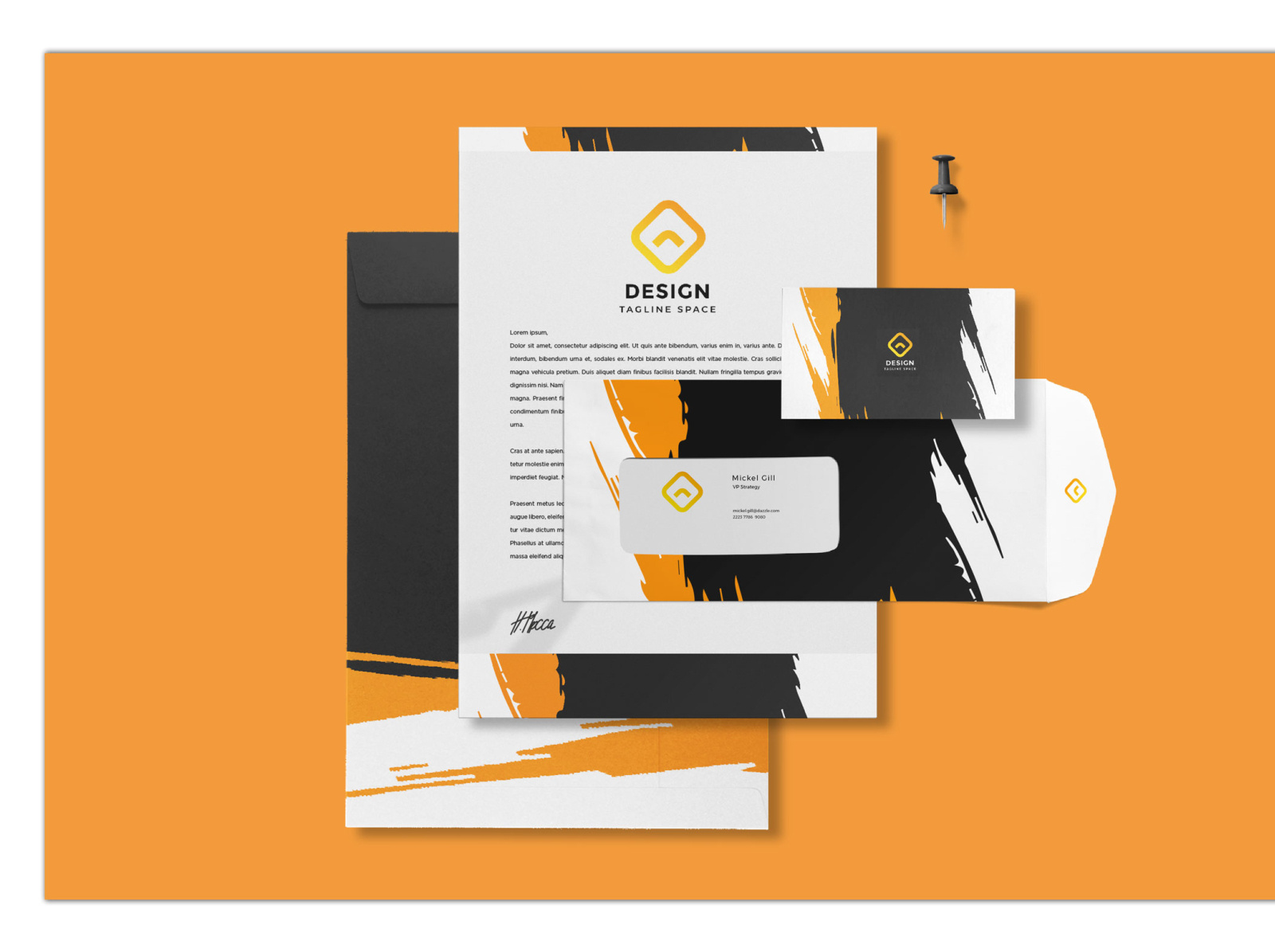 brand presentation mockup