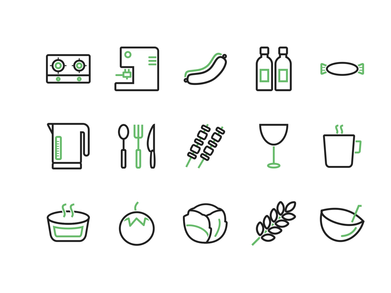 Free Comfort Food Icon Sets By Anuj Kumar On Dribbble