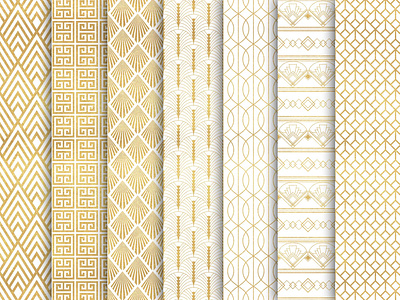 Free Gold Patterns Design