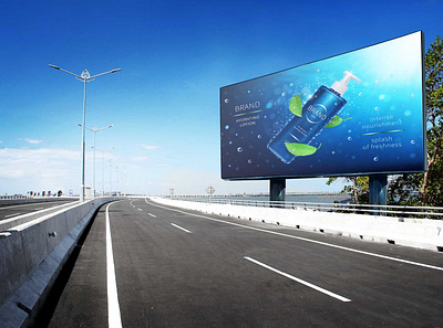 Free Roadside Advertising Billboard Mockup download mock up download mock ups download mockup mockup mockup psd mockups psd