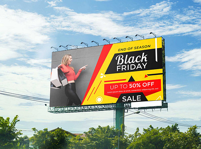 Free Black Friday Billboard Mockup download mock up download mock ups download mockup mockup mockup psd mockups psd