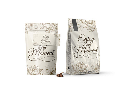 Enjoy the Moment Stand Packet Mockup