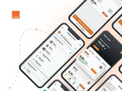 My Orange - Customer Care App Design 3d animation app branding concept customer data design energy graphic design illustration logo mobile motion graphics service ui user inteface ux uxerexperience vector