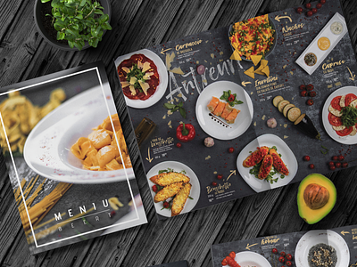 Restaurant Menu | BEERT branding chef cuisine design drinks food graphic design menu photography photoshoot photoshop