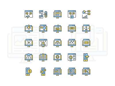 SEO icon set