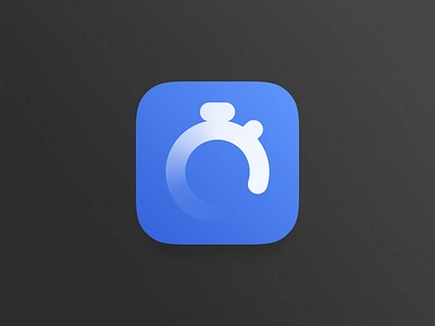 Focus Timer App Icon app app icon app store design focus google play logo mobile pomodoro timer ui