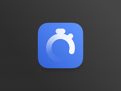 Focus Timer App Icon app app icon app store design focus google play logo mobile pomodoro timer ui