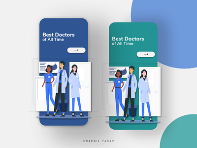 Doctor Finding App UI⚕️