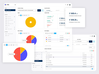 Dashboard for CRM branding crm dashboard crm portal crm software dashboard design design erp software illustration line art ui ux web website