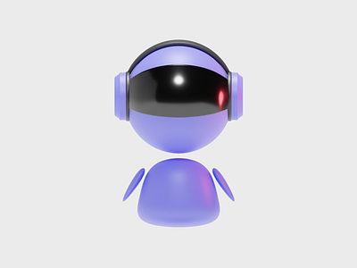 AI Bot - Lionel ai ai bot animation artificial intelligence bot concept cute bot design funny bot machine learning ml robo robot robotics smart ai smart ai bot
