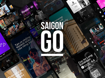 Saigon GO travel application app design branding design product design travel uiuxdesign young