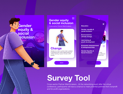 KPMG Innovation Project - Survey Tool application application design branding concept branding design concept hightech innovation mobile mobile app design typography ui uiuxdesign website