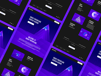 OnSky Paperplane LP application branding concept branding design design graphic design hightech logo ui uiux uiuxdesign