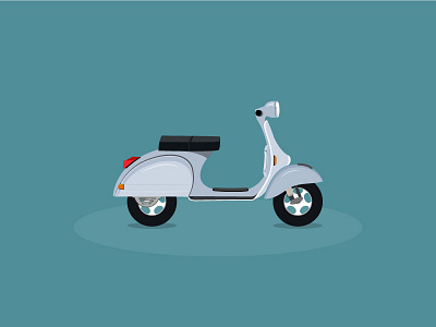 Scooter (free vector)