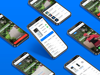 Home monitoring app design (Ring doorbell)