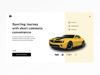 Car Rental Site 3d design graphic design product design ui ux uxui webdesign website