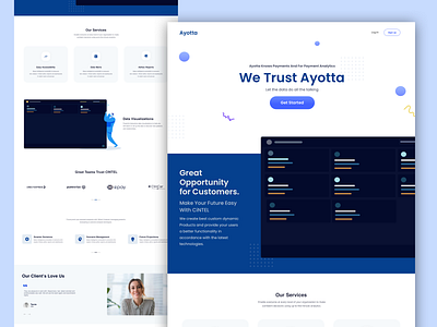 Ayyotta web page design