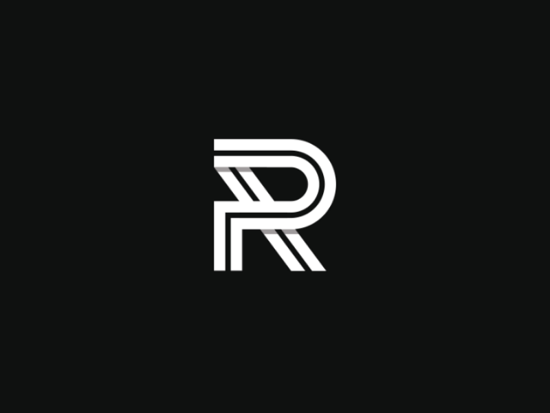 P+R Logo Mark by Navran Designs on Dribbble