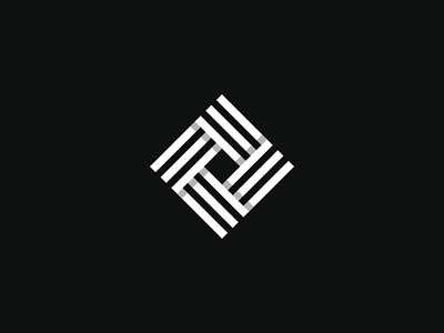 Abstract Sqaure Logomark abstract logo logo logomark minimal logo modern logo shadow logo sqaurelogo