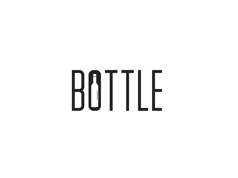 Minimal Bottle Logomark by Navran Designs on Dribbble