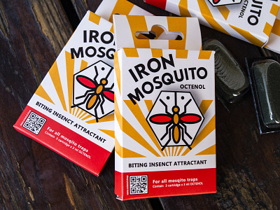 Iron mosquito | Package design, logo design