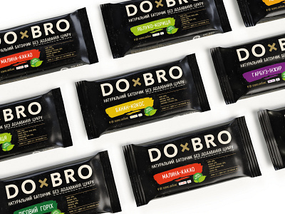 Do×BRO | Package design, logo design 3d bars black branding design food design health healthy logodesign natural packaging packaging design vegan vegan food visual design