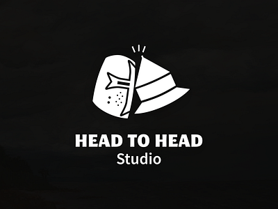 Head to head | Logo design branding design game app game design game logo hit hit logo logo logo design logotype